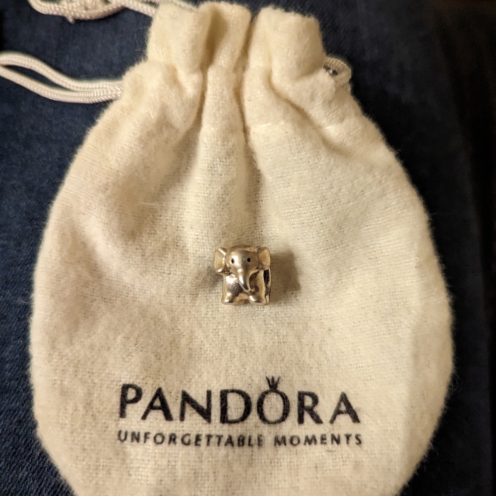 Pandora elephant charm